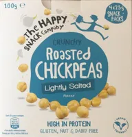 Roasted chickpeas lightly salted