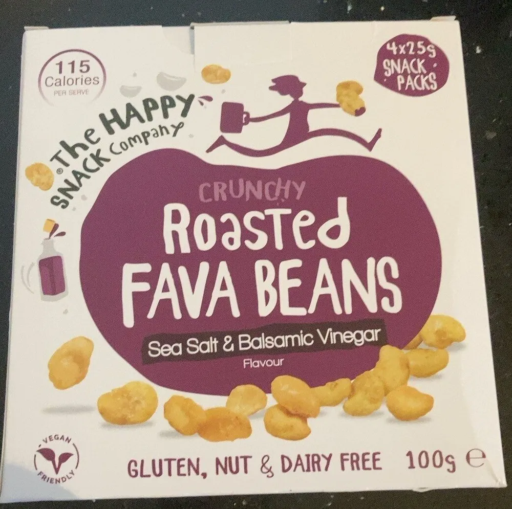 Roasted fava beans