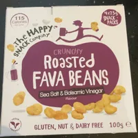 Roasted fava beans