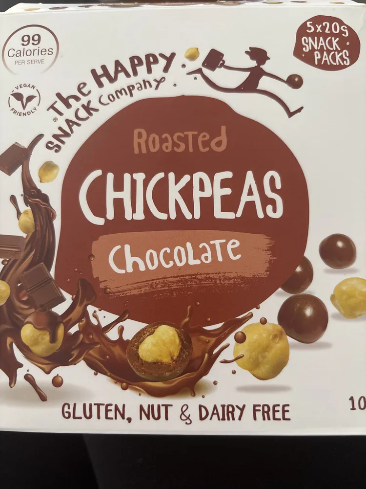 Roasted Chickpeas Chocolate