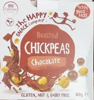 Roasted chocolate chickpeas
