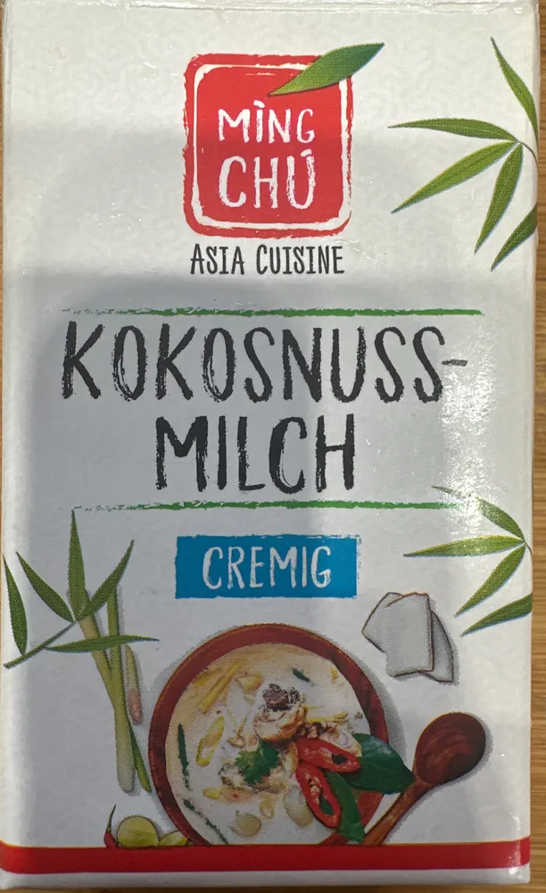 Kokosnuss-Milch Cremig
