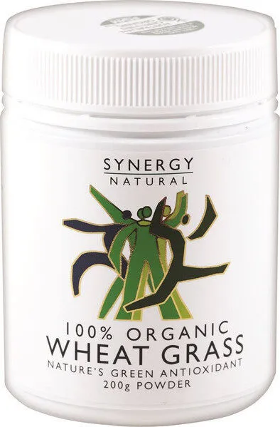 Synergy Natural Organic Wheatgrass Whole Leaf Powder 200G