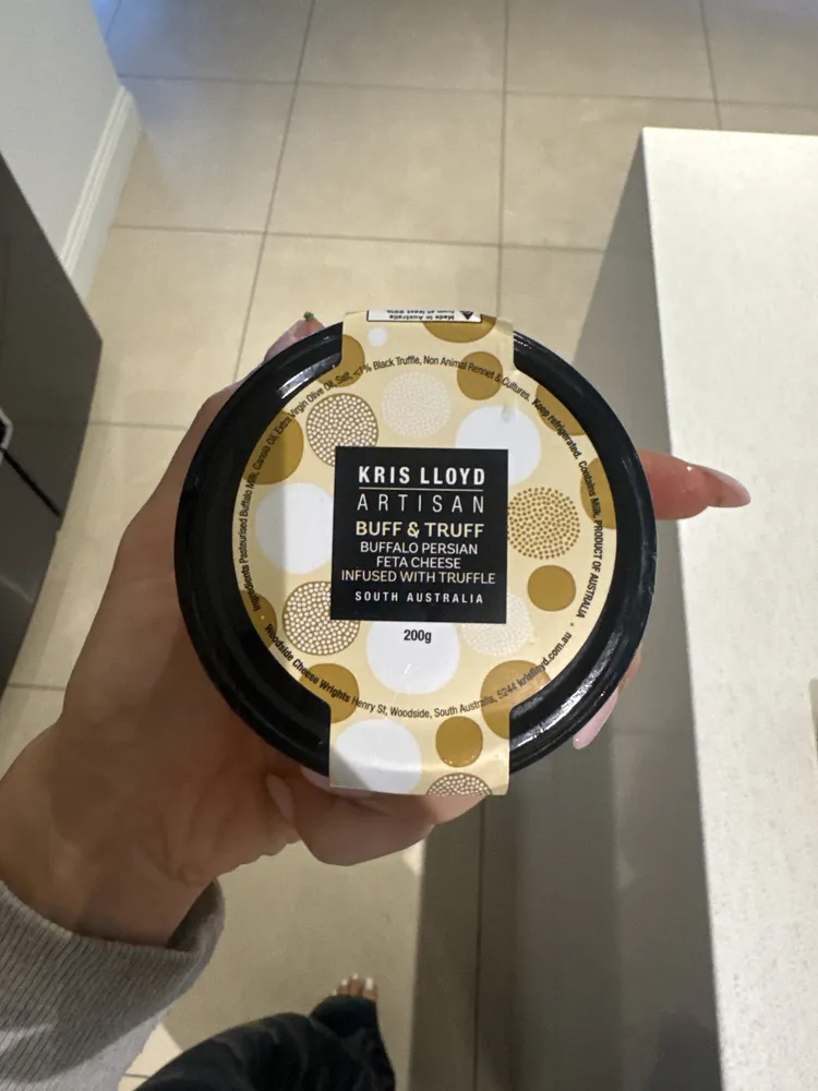 Buff & Truff Buffalo Persian Feta Cheese Infused With Truffle