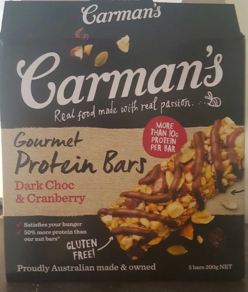 Protein Dark Choc & Cranberry