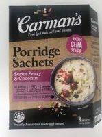 Gourmet Porridge Sachets Super Berry & Coconut