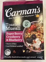 Toasted Muesli Super Berry Cranberry & Blueberry