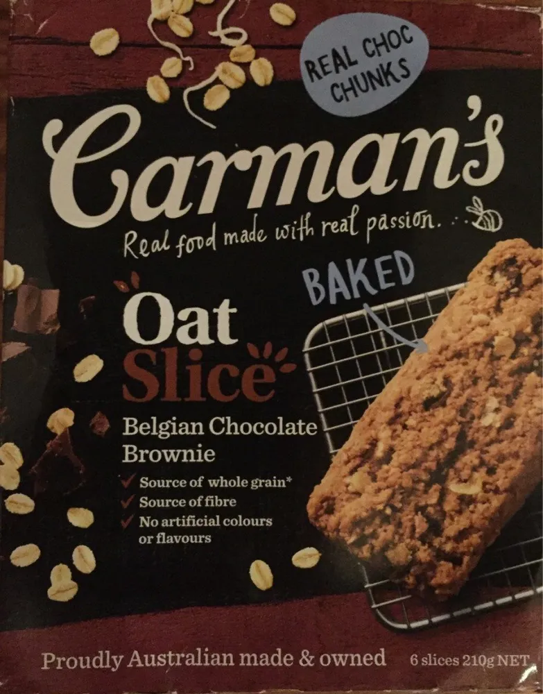 Oat Slice - Belgian Chocolate Brownie