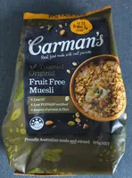 Toasted Muesli Original Fruit Free