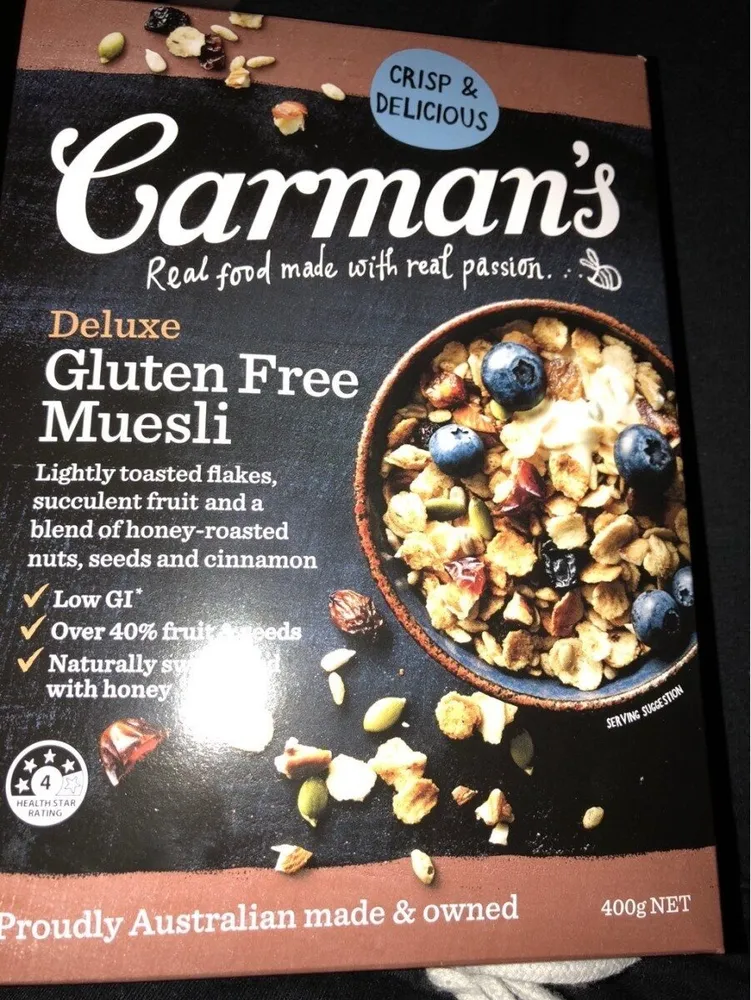 Gluten free muesli