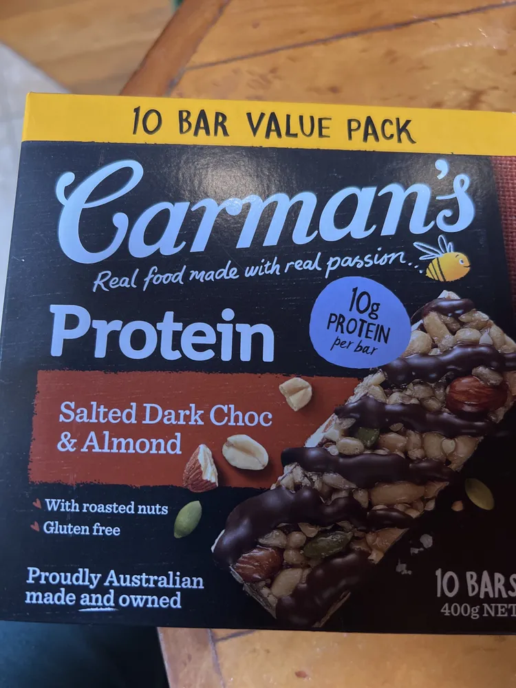 Protein Salted Dark Choc & Almond