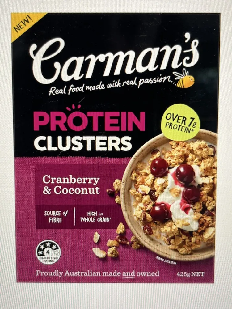 PROTEIN CLUSTERS Cranberry & Coconut