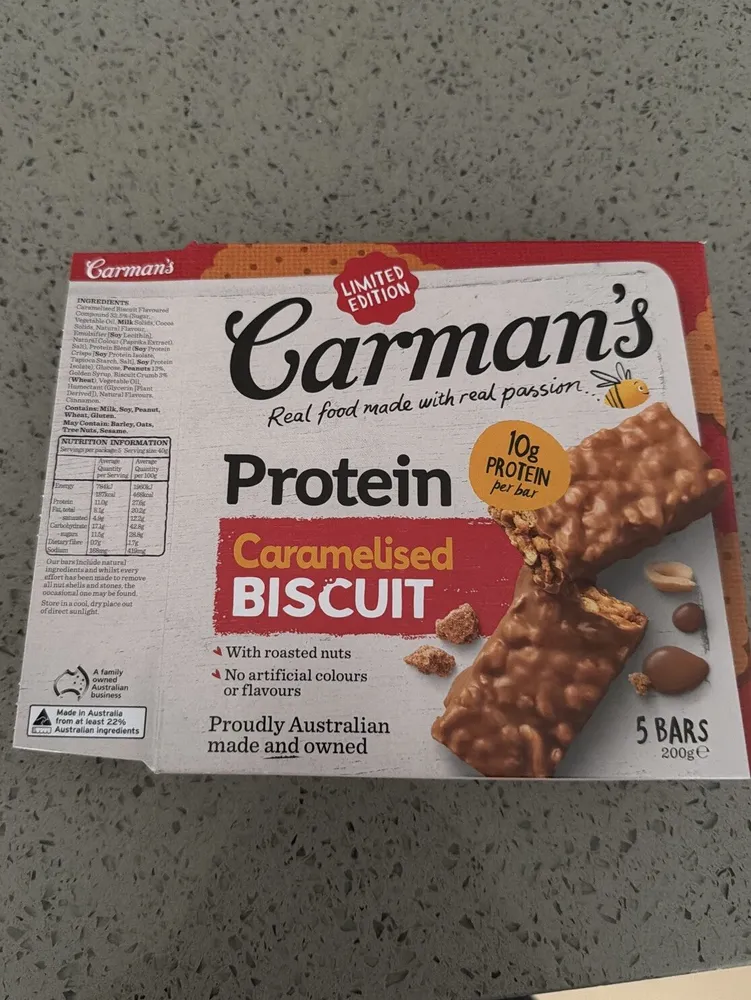 Protein Caramelised Biscuit