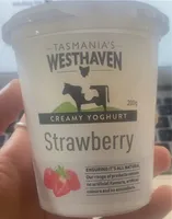 Creamy yoghurt strawberry