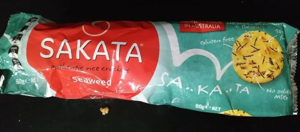 Sakata Seaweed Rice Crackers