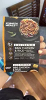 BBQ CHICKEN & RICE with ROASTED VEGETABLES