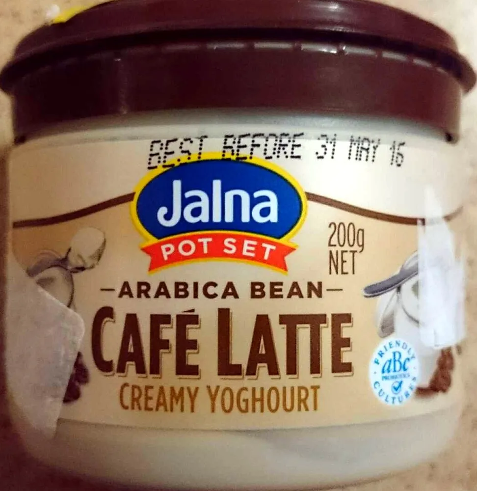 Pot Set Arabica Bean Cafe Latte Creamy Yoghourt
