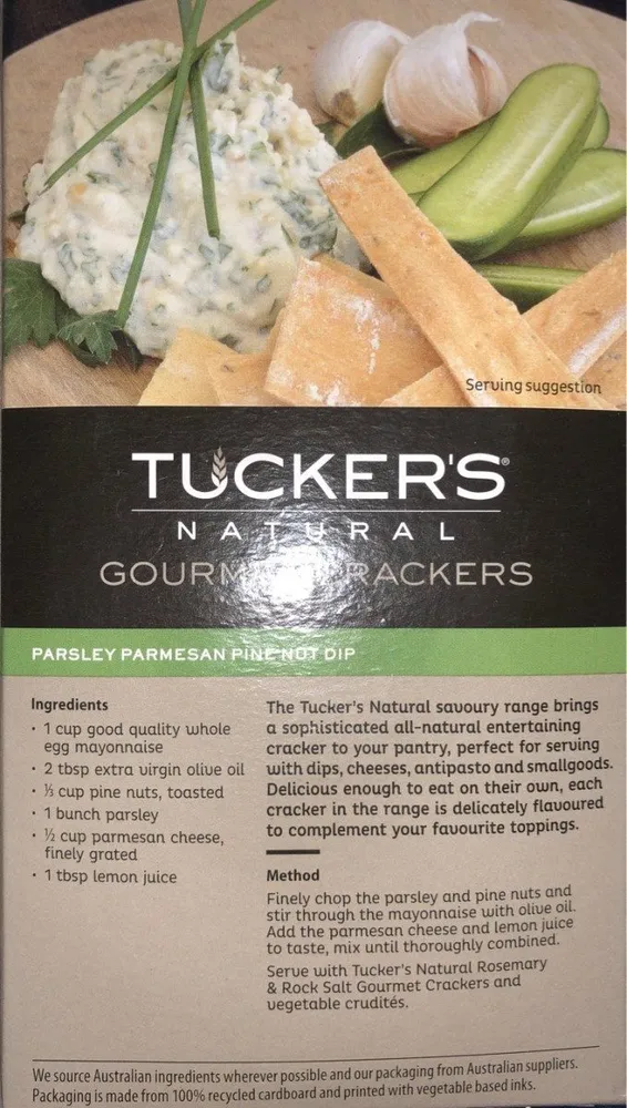 Gourmet crackers