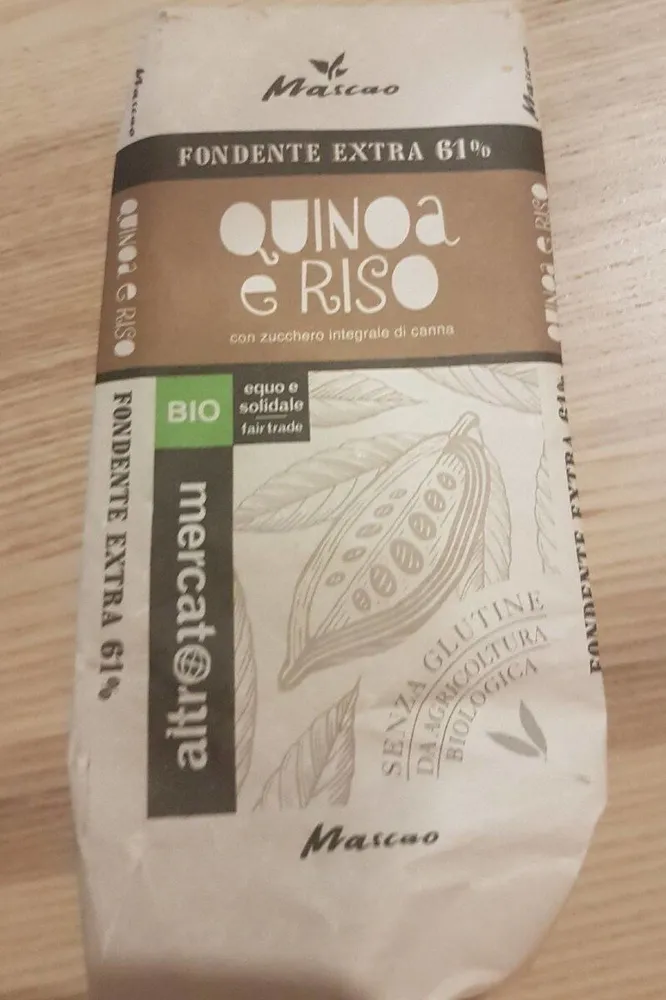 Chocolat noir quinoa & riz