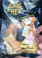 Seaweed rice crackers