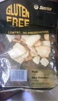 Plain rice crackers