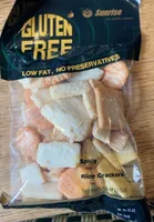 Spicy rice crackers