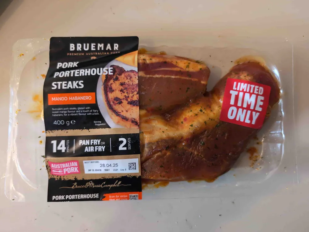 Pork Porterhouse Steaks