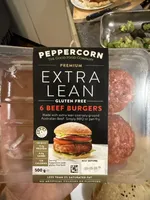 EXTRA LEAN 6 BEEF BURGERS