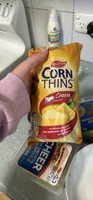 Real Foods Corn Thins Tasty Cheese 125G