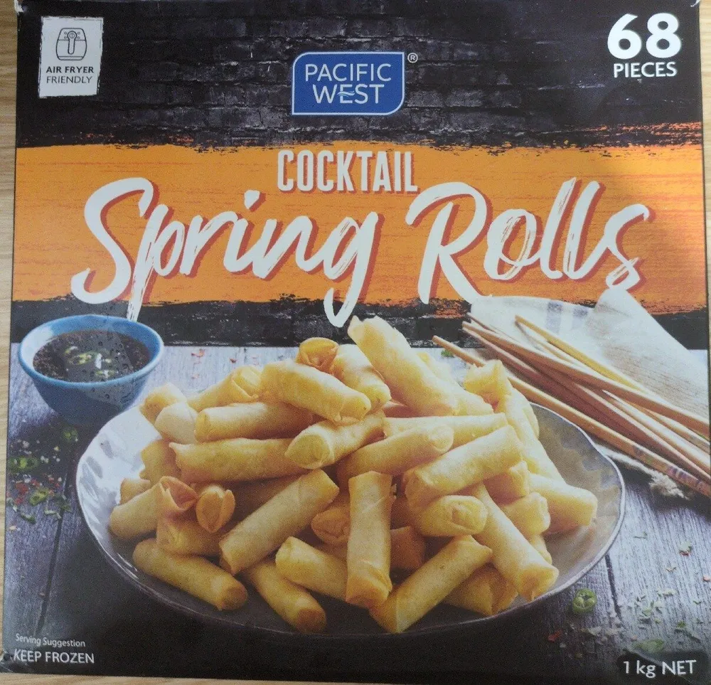 Cocktail spring rolls