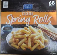 Cocktail spring rolls