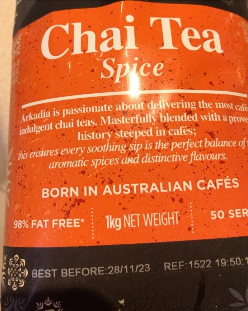 Spice chai tea