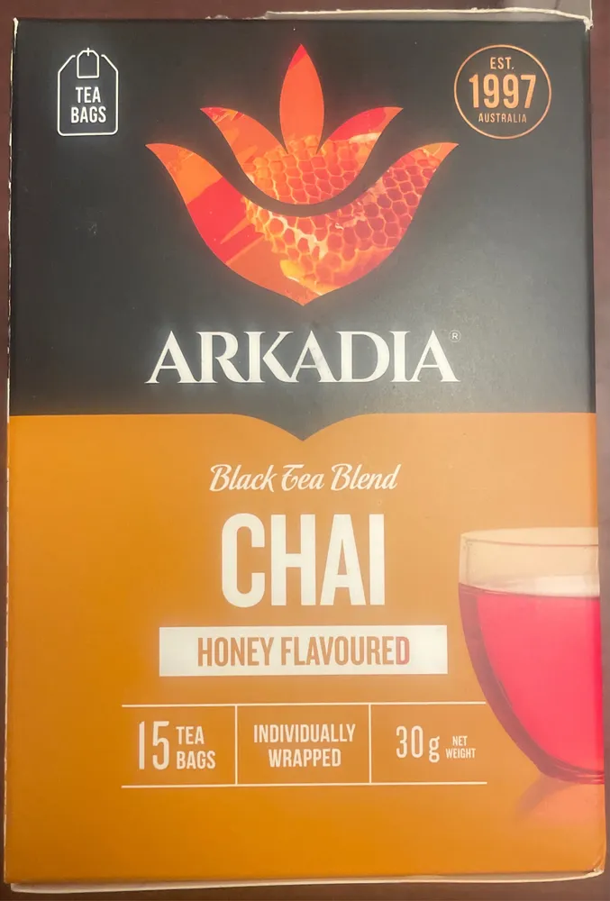 Black Tea Chai Honey Flavoured
