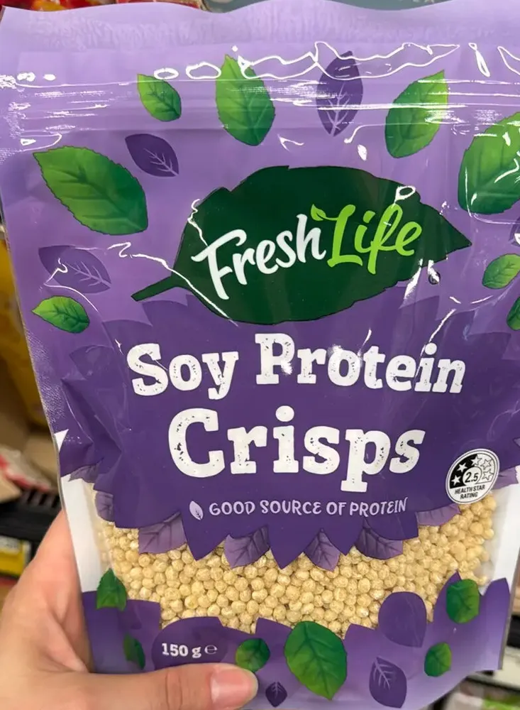Soy Protein Crisps