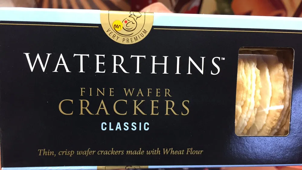 Waterthins Fine Wafer Crackers, Classic
