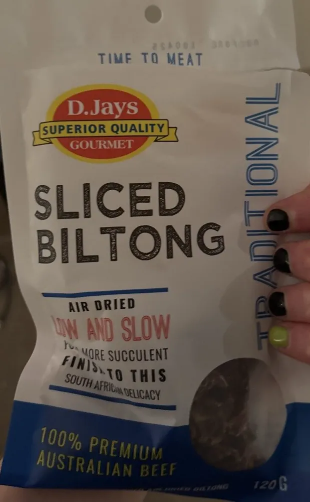 Sliced Biltong
