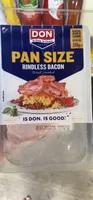 PAN SIZE RINDLESS BACON Wood Smoked