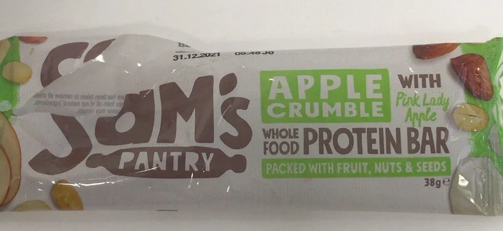 APPLE CRUMBLE FOOD PROTEIN BAR