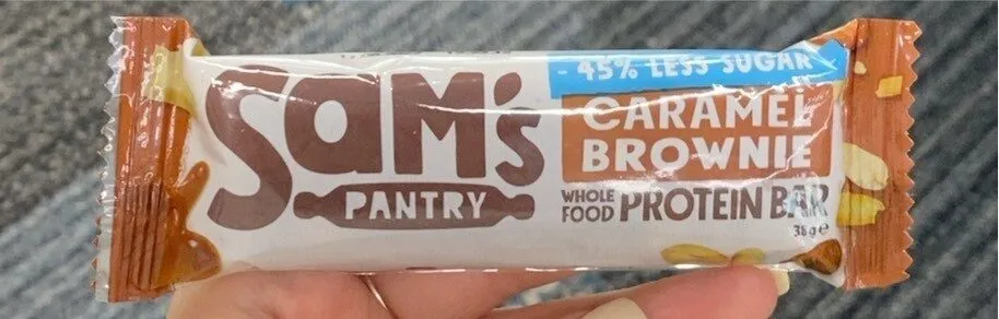Caramel Brownie Whole Food Protein Bar