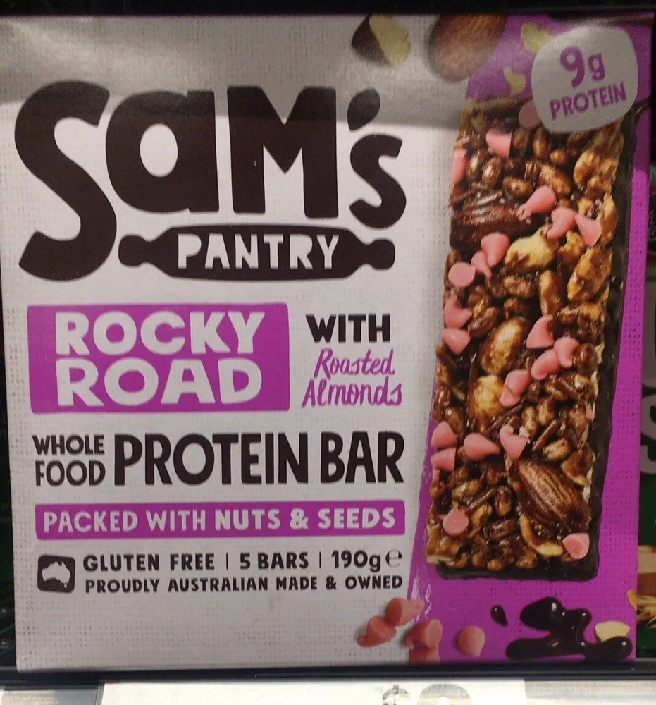 Rocky Road with Roasted Almonds Whole Food Protein Bar