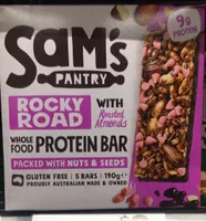 Rocky Road with Roasted Almonds Whole Food Protein Bar