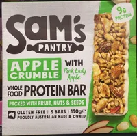 Apple Crumble Protein Bar