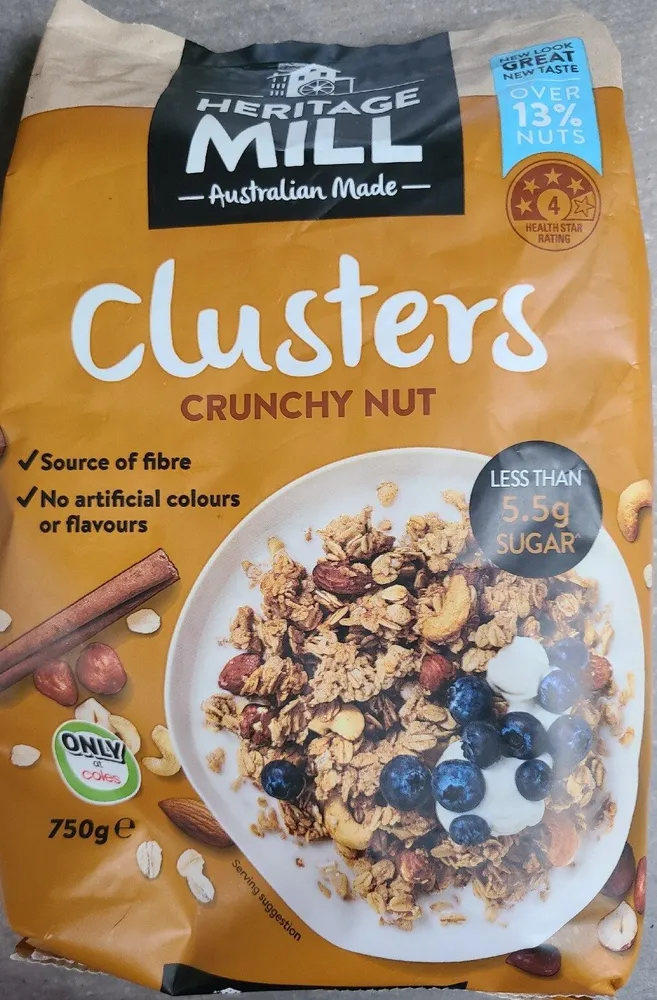 clusters crunchy nut