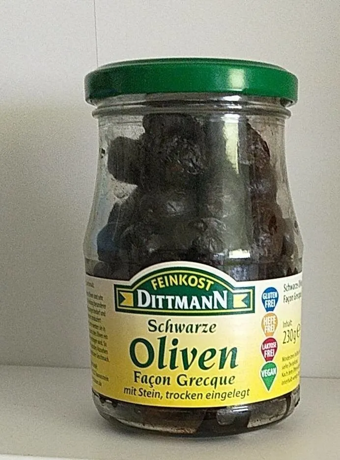 Schwarze Oliven