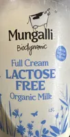 Full Cream LACTOSE FREE Organic Milk
