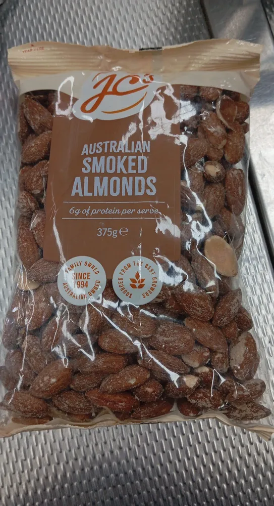 Australian smoked almonds
