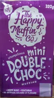 Mini double choc muffins