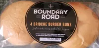 4 Brioche Burger Buns