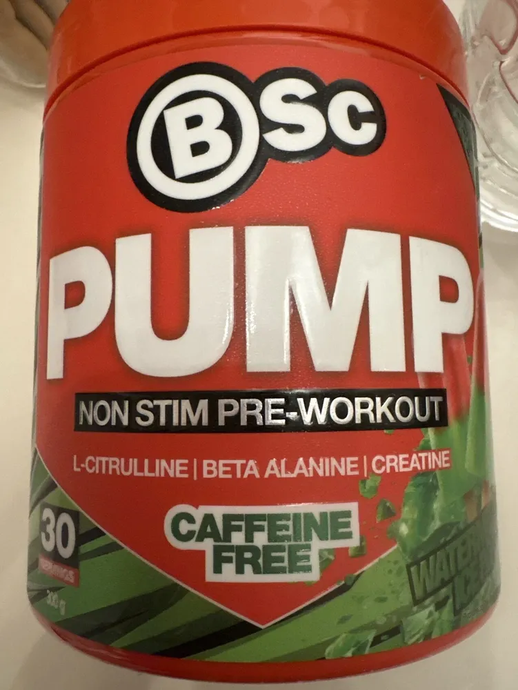 Pump Non Stim Pre-workout