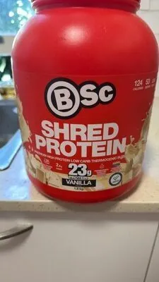 BSC Shred Protein - Vanilla